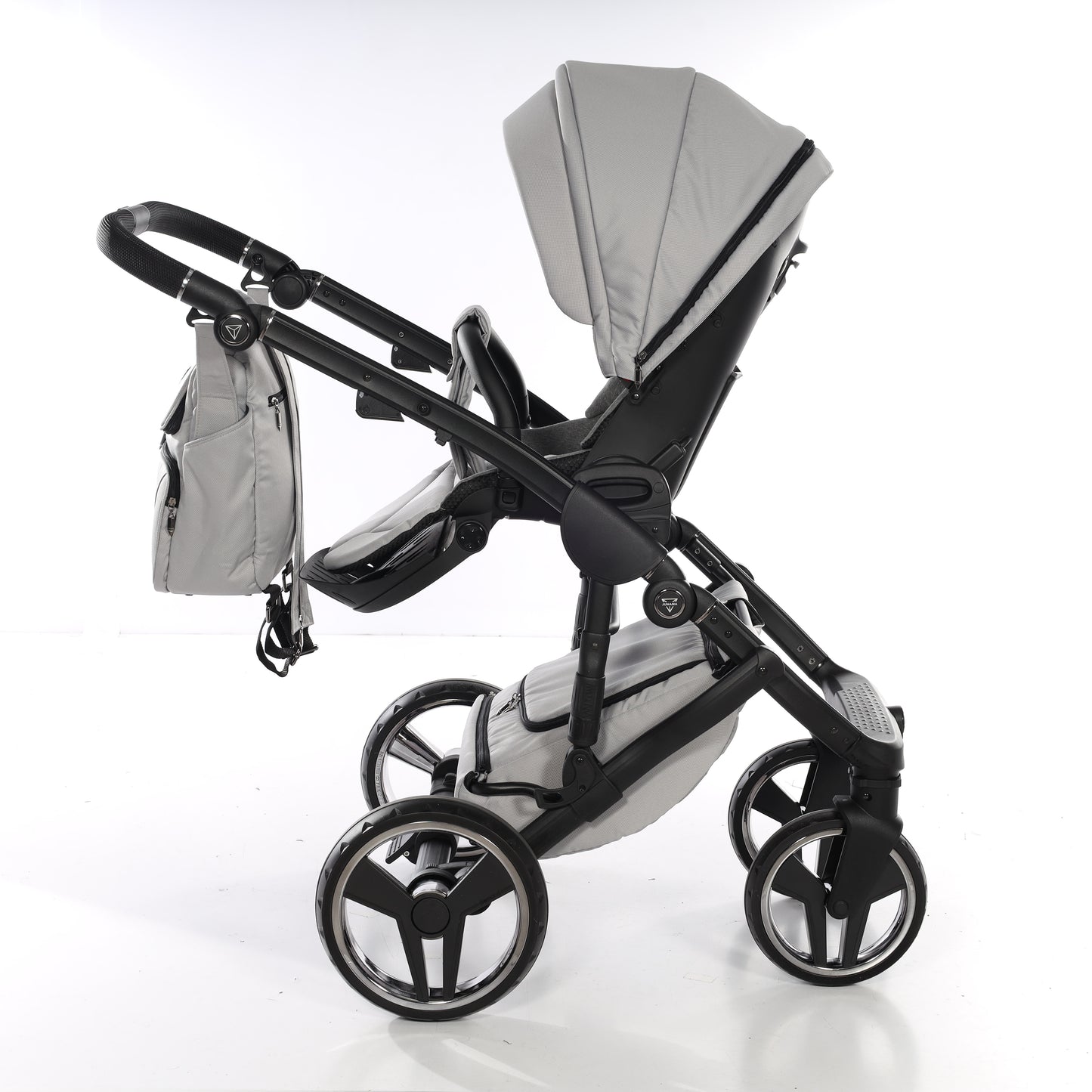 Junama BASIC 2 in 1 , prams and stroller, BASIC LIGHT GRAY