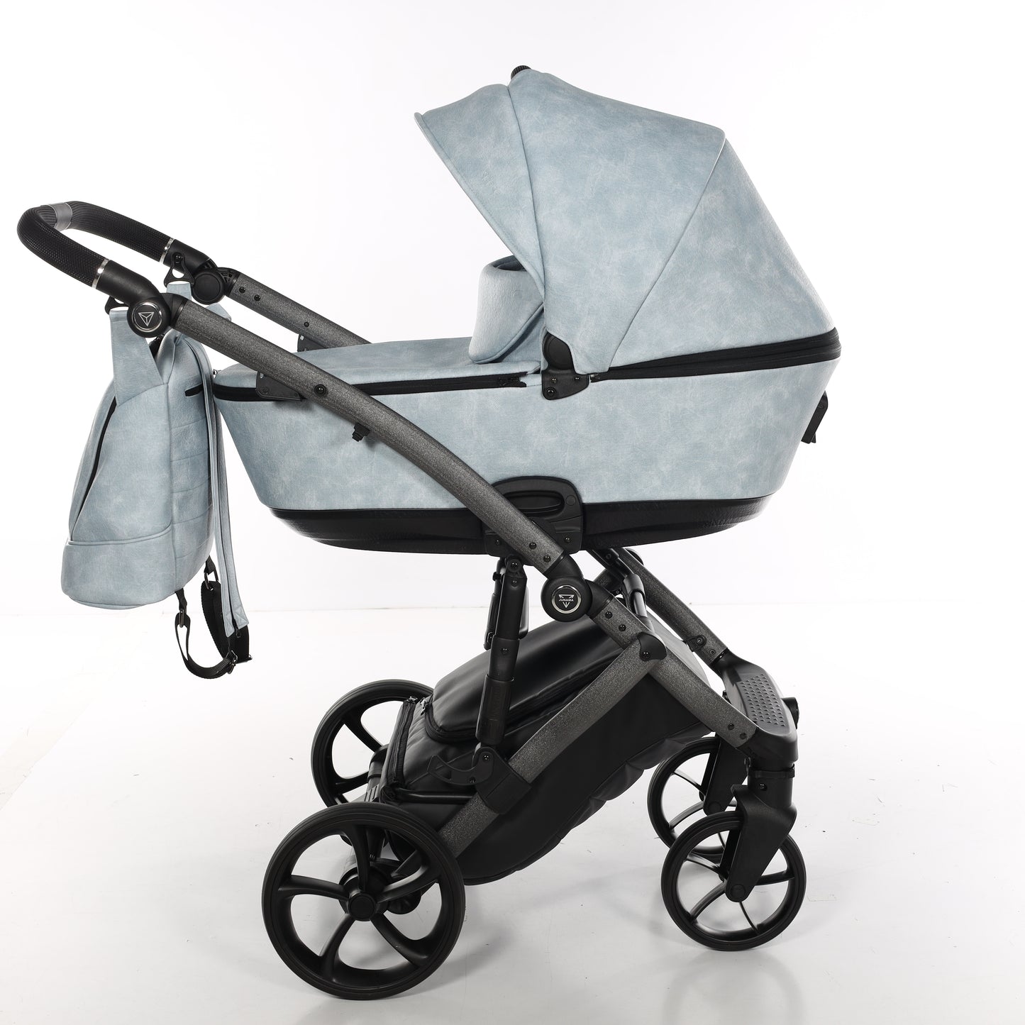 Junama SPACE JEANS 2 in 1 , prams and stroller, LIGHT BLUE