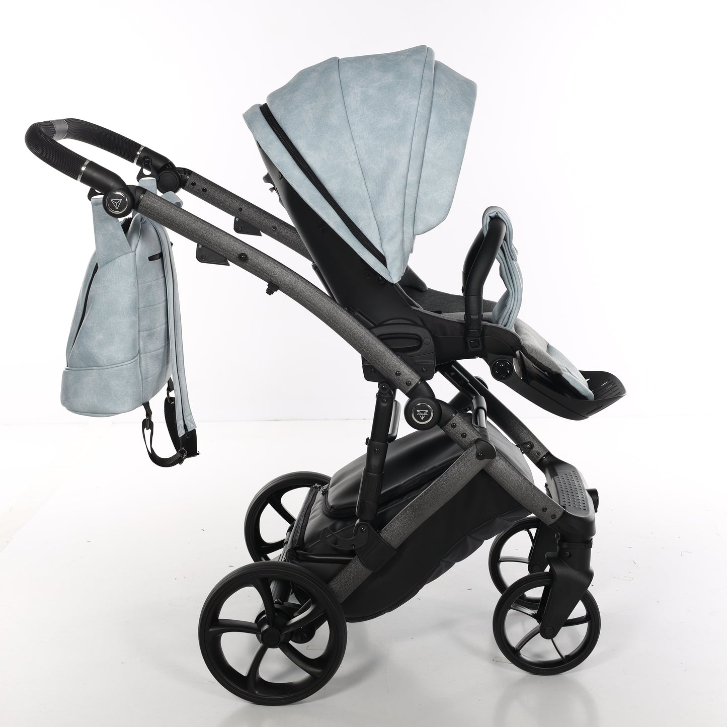 Junama SPACE JEANS 2 in 1 , prams and stroller, LIGHT BLUE