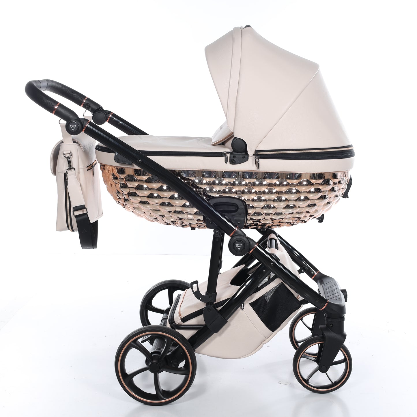 Junama ZUMI 2 in 1 , prams and stroller, BEIGE COPPER
