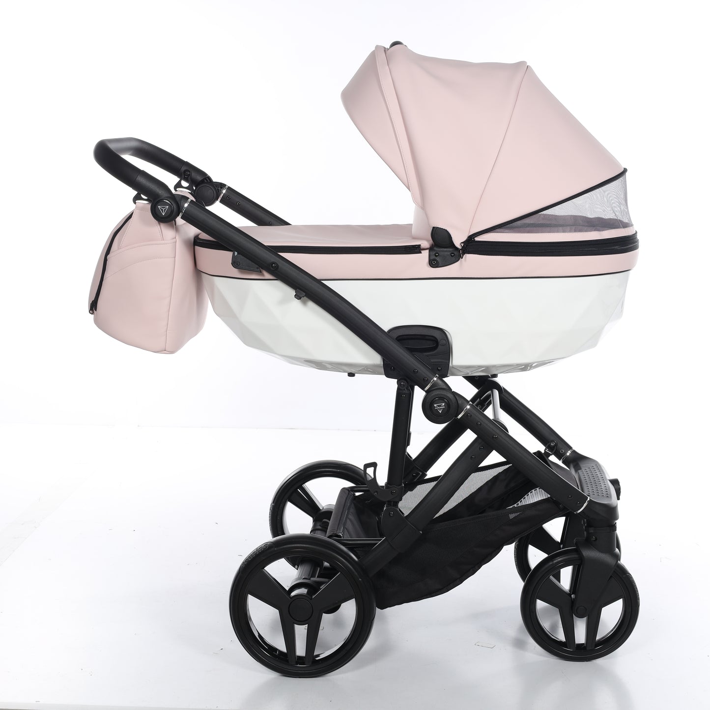 Junama CLASSIC 2 in 1 , prams and stroller, PINK