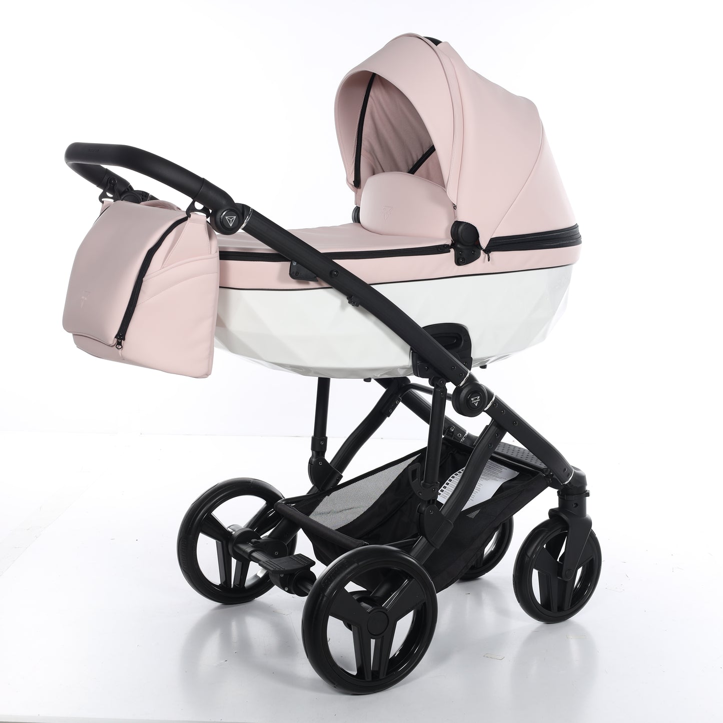 Junama CLASSIC 2 in 1 , prams and stroller, PINK