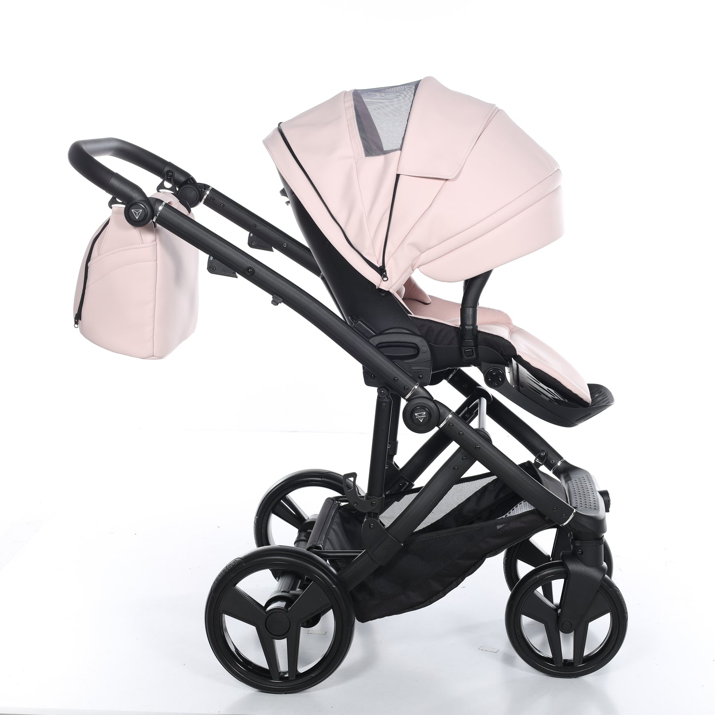 Junama CLASSIC 2 in 1 , prams and stroller, PINK
