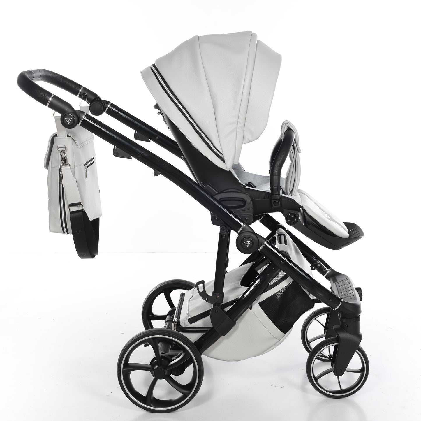 Junama ZUMI 2 in 1 , prams and stroller, GRAY SILVER