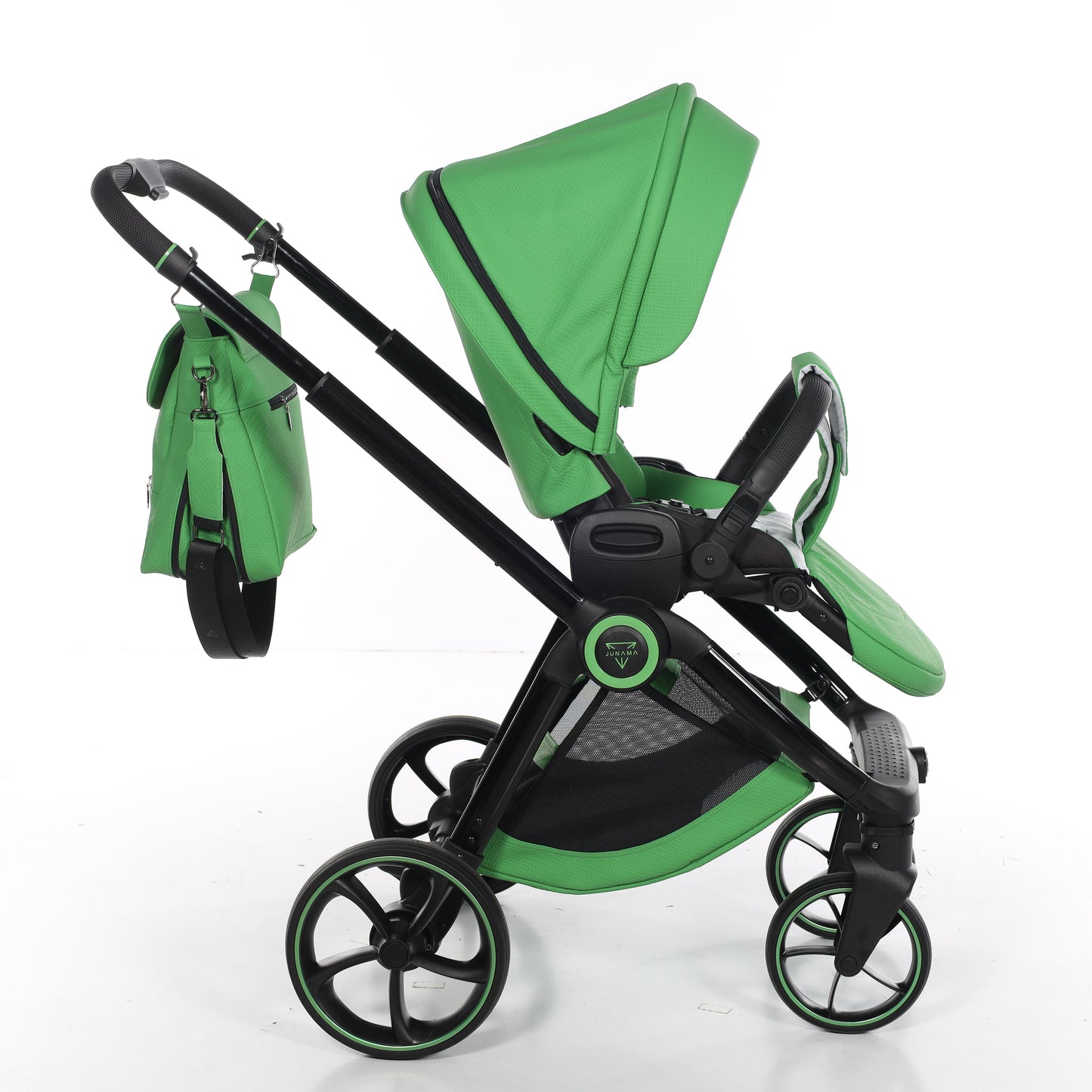 Junama VIMINI 2 in 1 , prams and stroller, GREEN