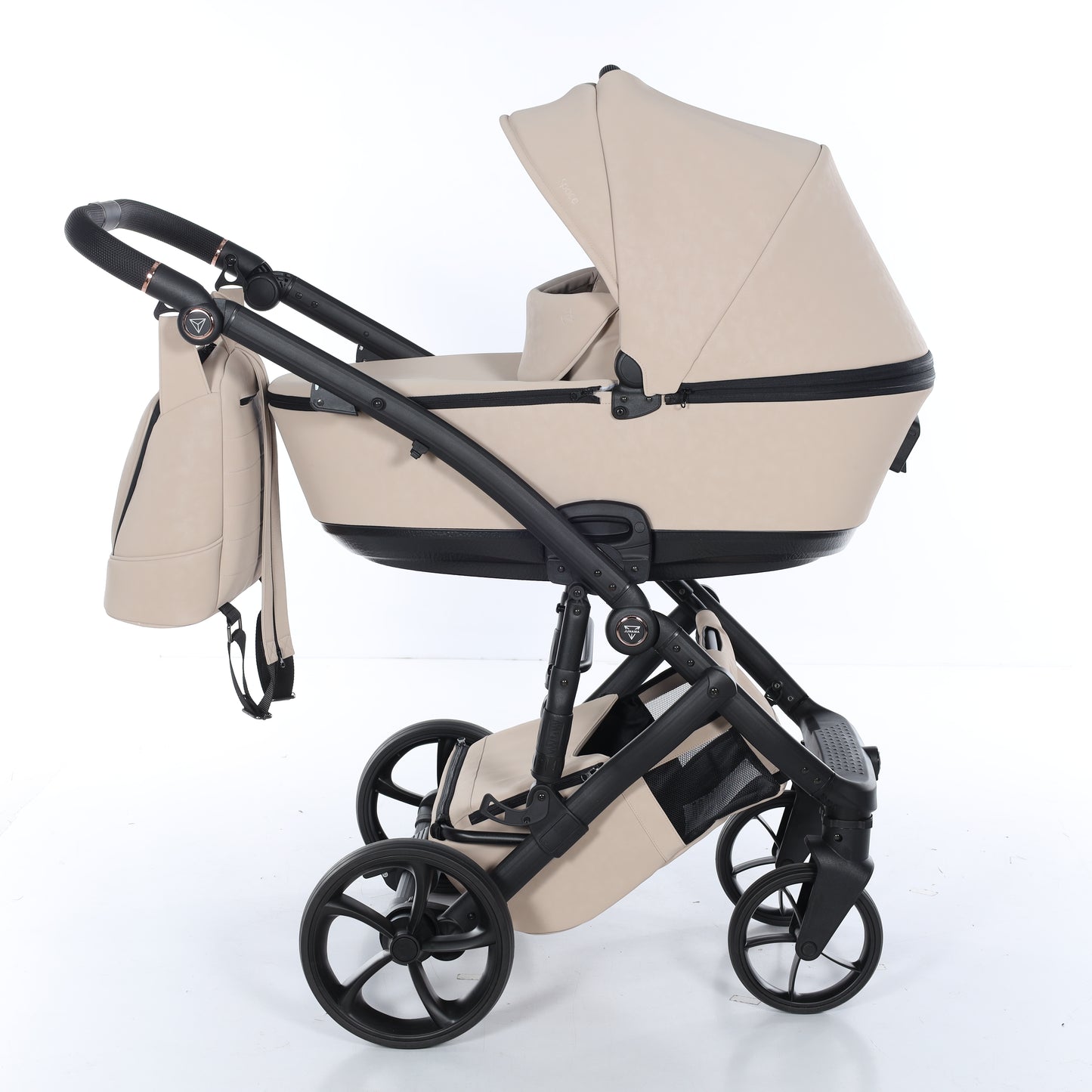 Junama SPACE NUBUK 2 in 1 , prams and stroller, BEIGE