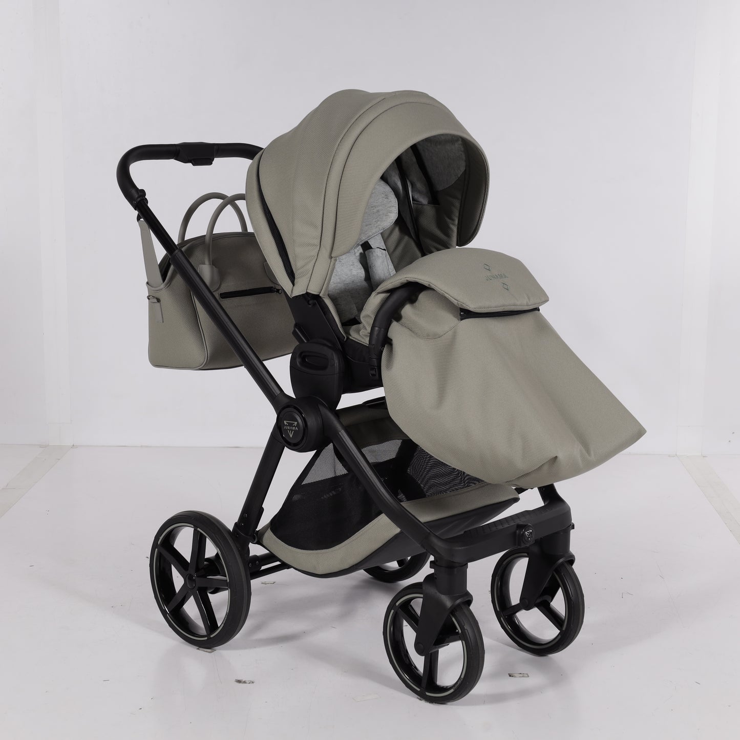 Junama COMFY 2 in 1 , prams and stroller, GREEN