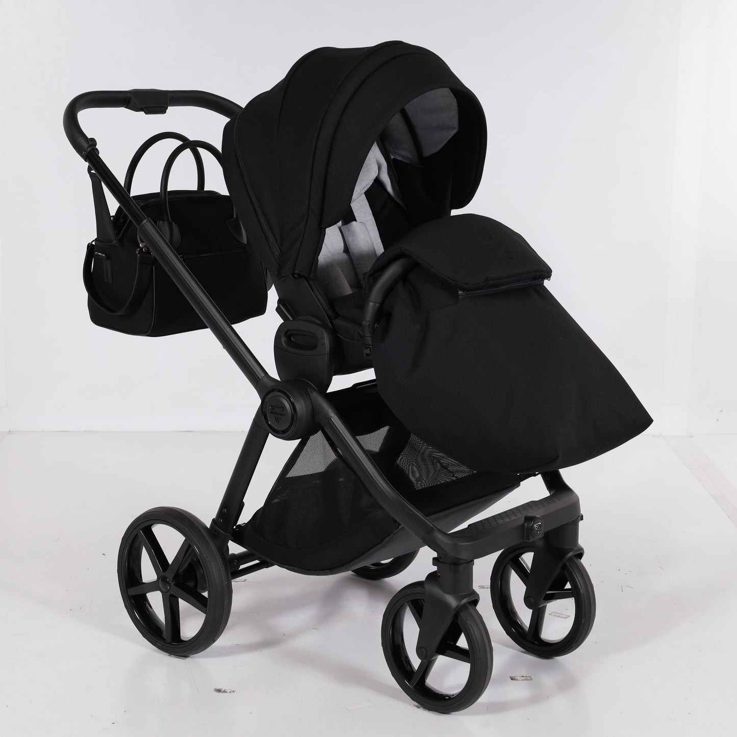 Junama COMFY 2 in 1 , prams and stroller, BLACK