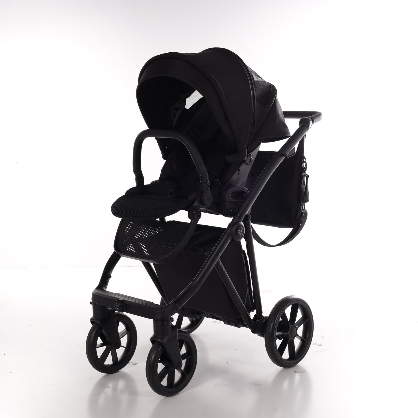 Junama SMART 2 in 1 , prams and stroller, BLACK