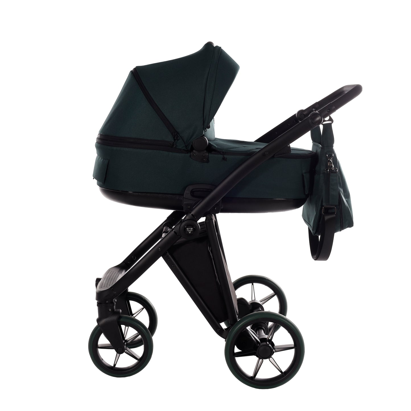 Junama SMART 2 in 1 , prams and stroller, GREEN
