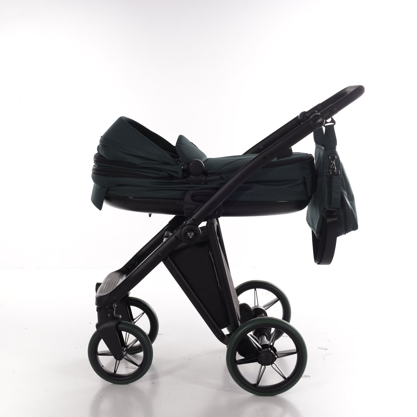 Junama SMART 2 in 1 , prams and stroller, GREEN
