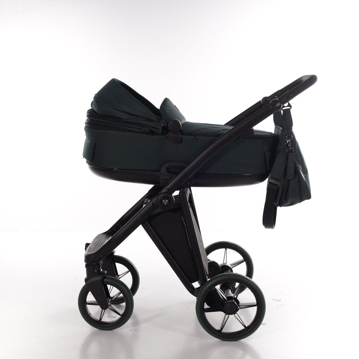Junama SMART 2 in 1 , prams and stroller, GREEN