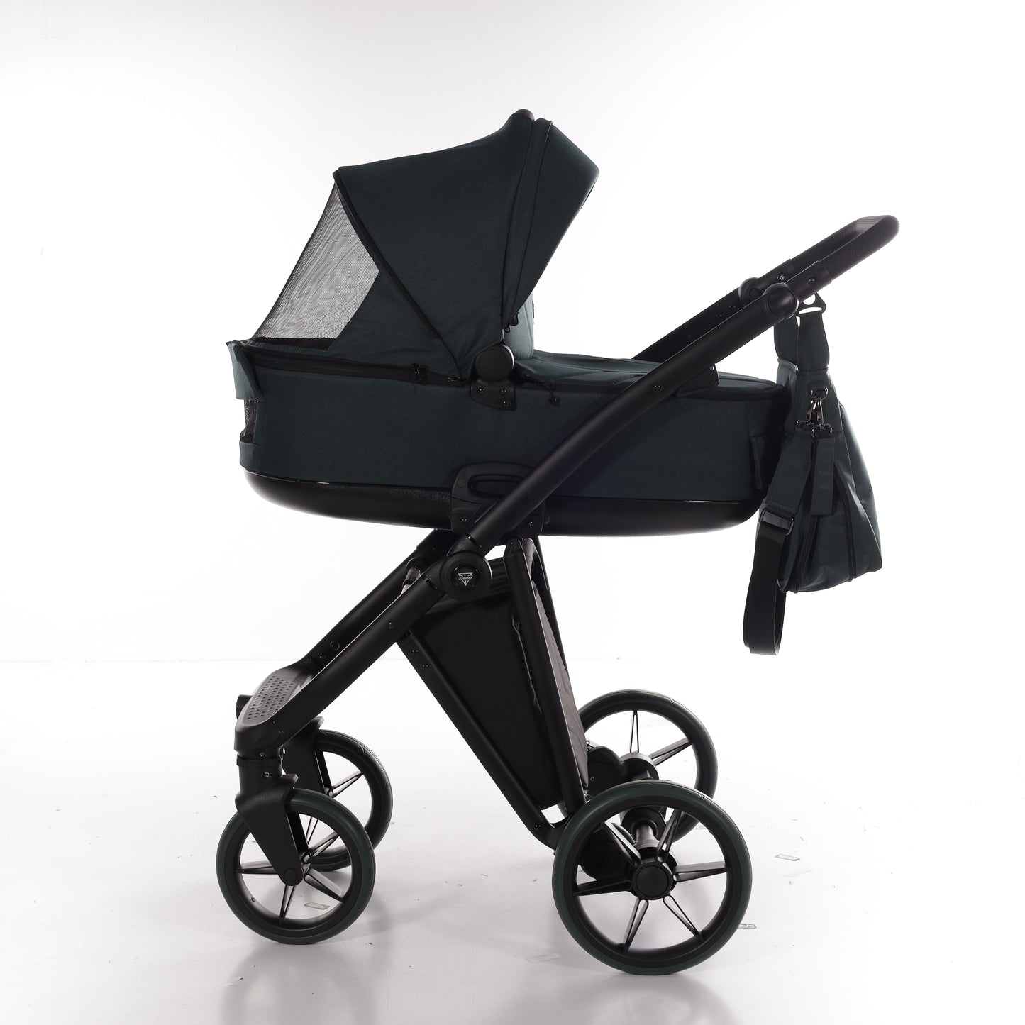 Junama SMART 2 in 1 , prams and stroller, GREEN