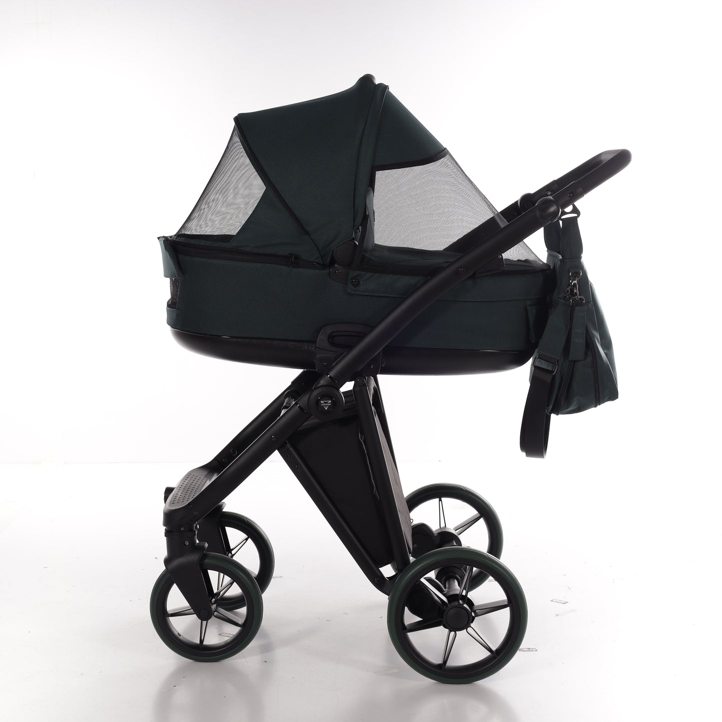 Junama SMART 2 in 1 , prams and stroller, GREEN