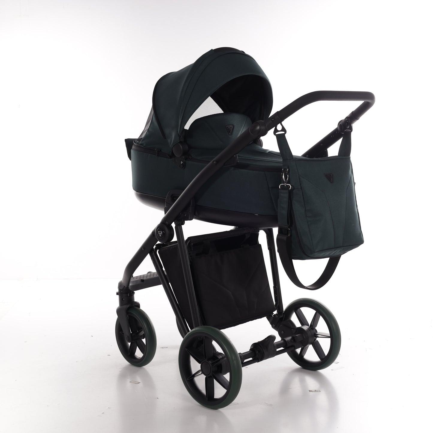 Junama SMART 2 in 1 , prams and stroller, GREEN