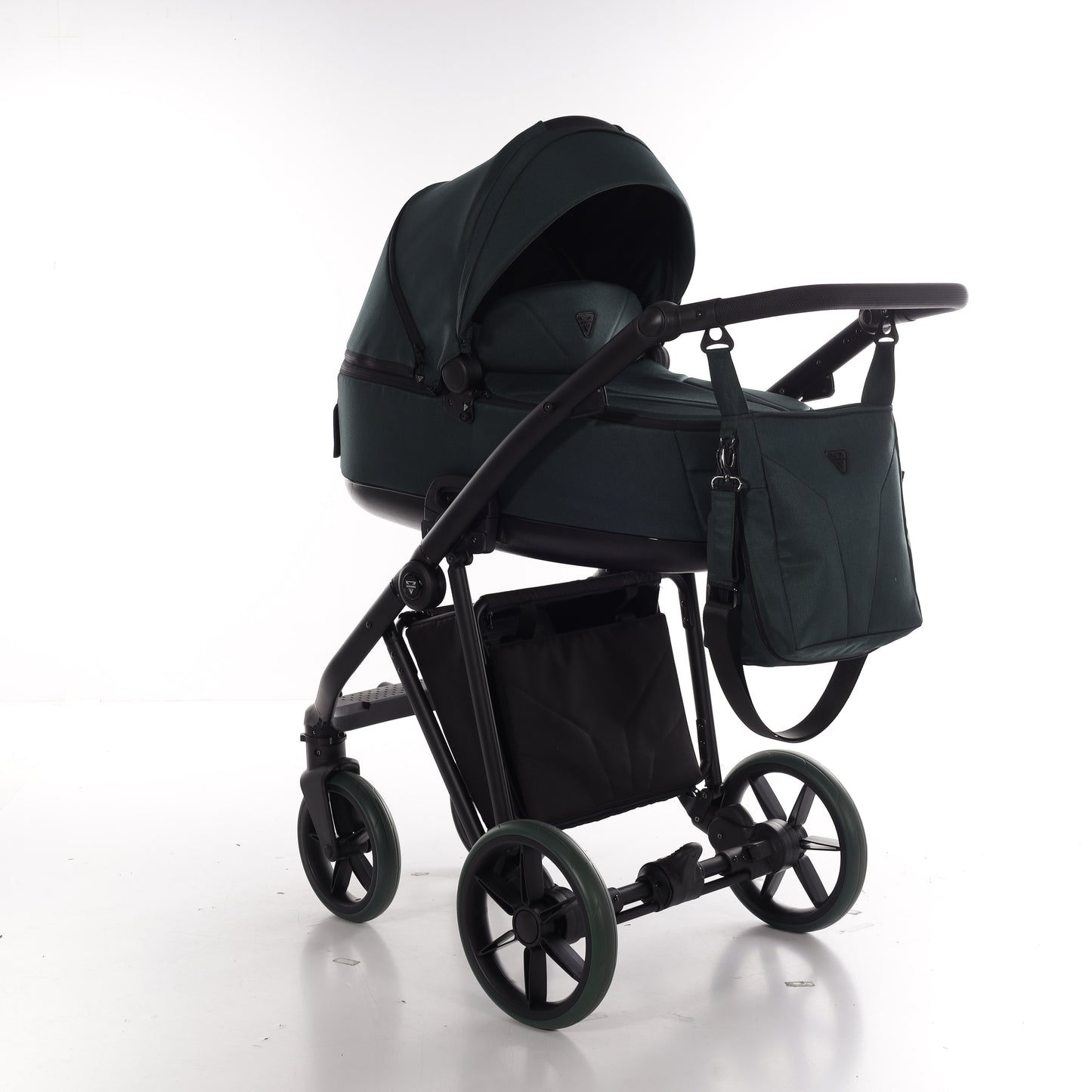 Junama SMART 2 in 1 , prams and stroller, GREEN