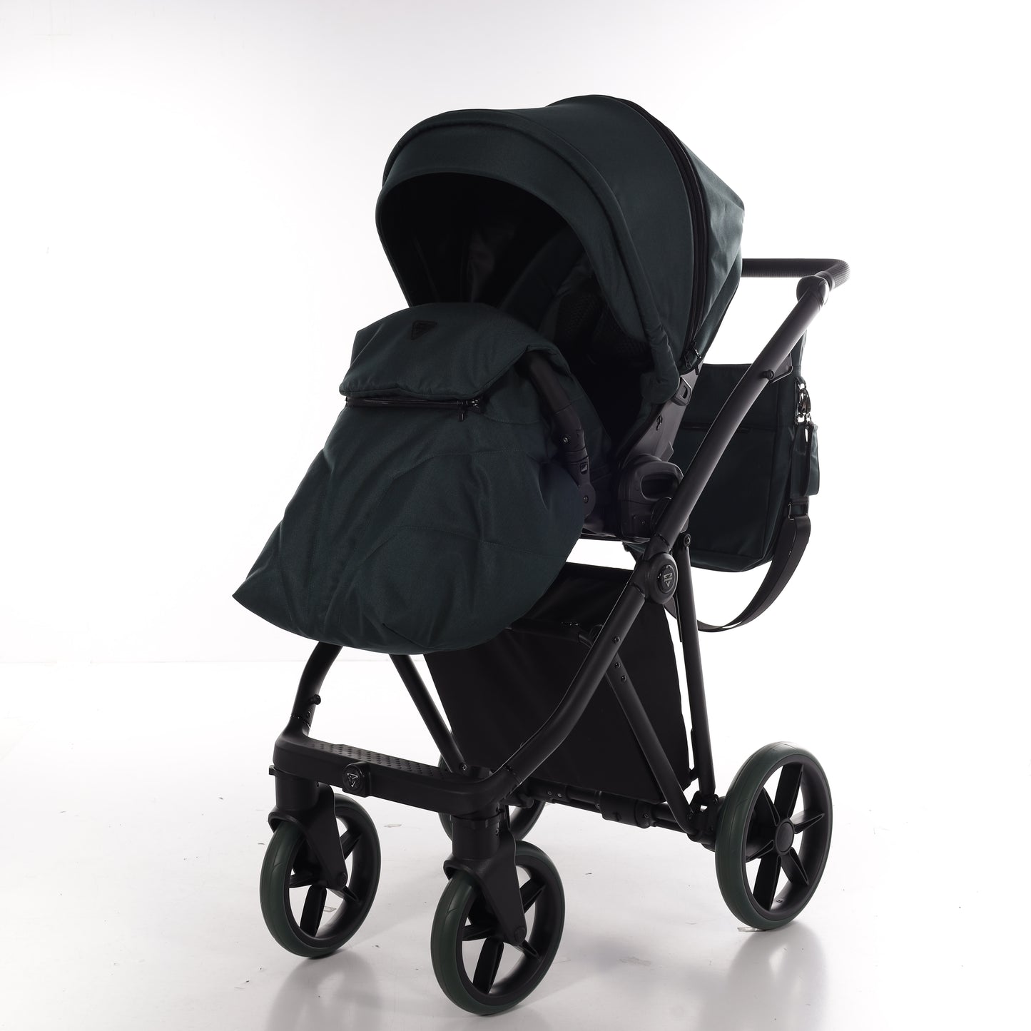 Junama SMART 2 in 1 , prams and stroller, GREEN
