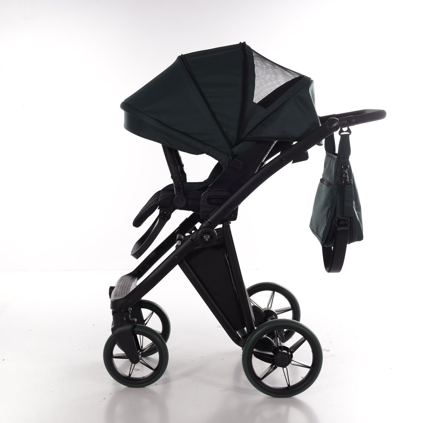 Junama SMART 2 in 1 , prams and stroller, GREEN