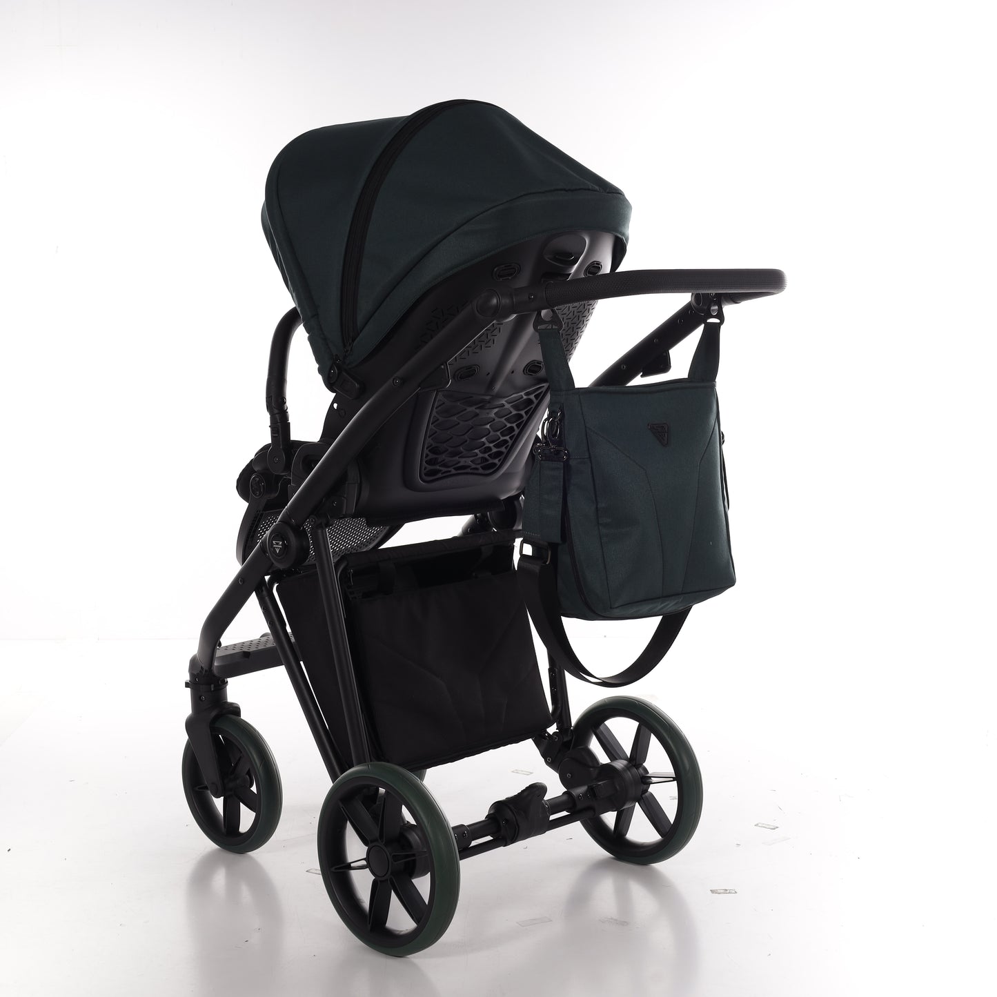 Junama SMART 2 in 1 , prams and stroller, GREEN