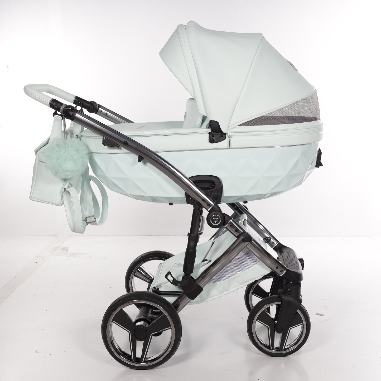 Junama NEW CANDY 2 in 1 , prams and stroller, MINT