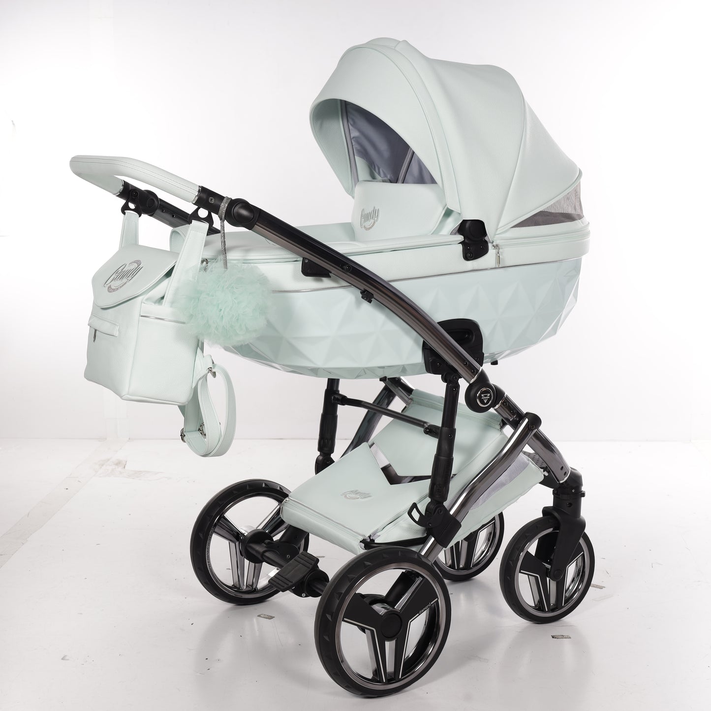 Junama NEW CANDY 2 in 1 , prams and stroller, MINT