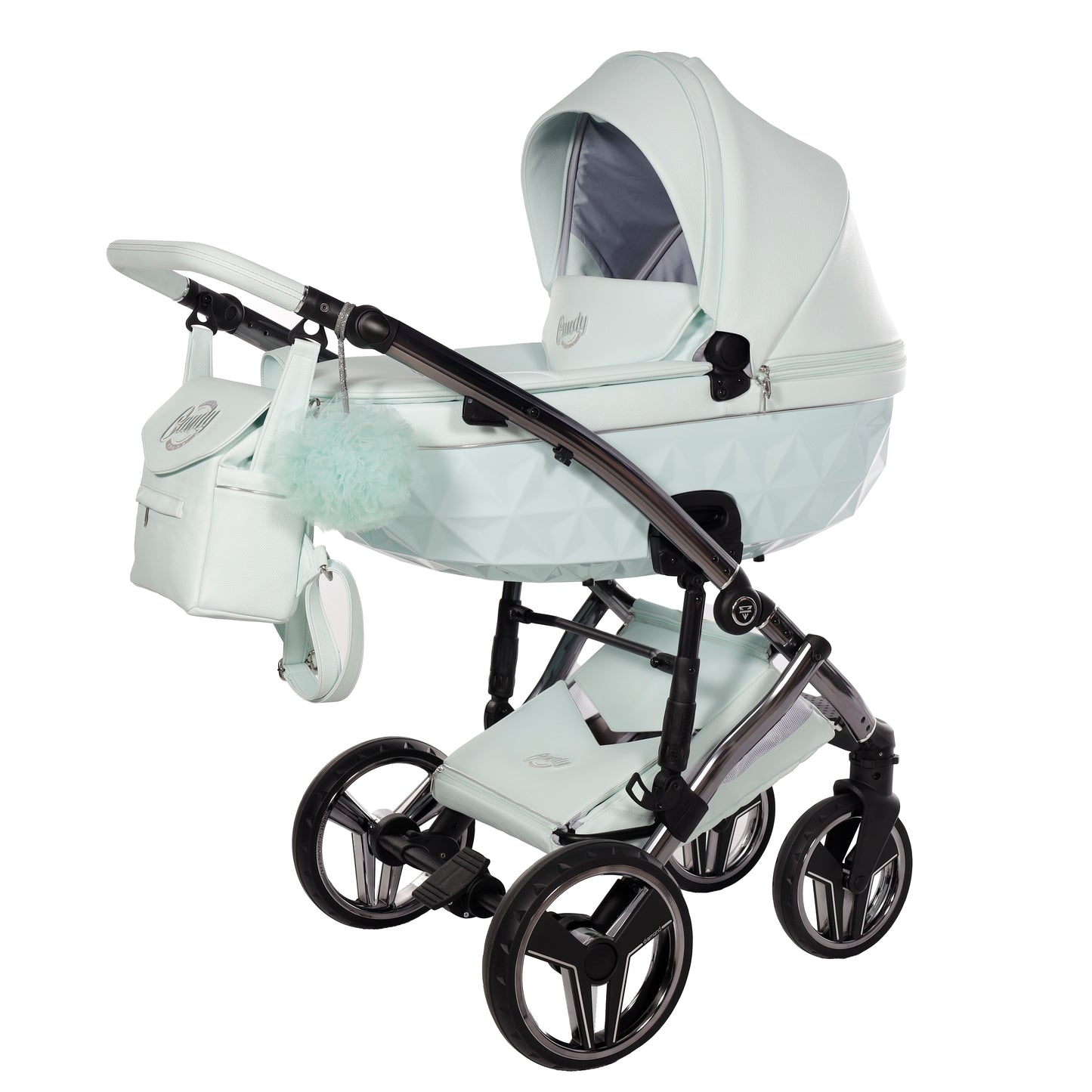 Junama NEW CANDY 2 in 1 , prams and stroller, MINT