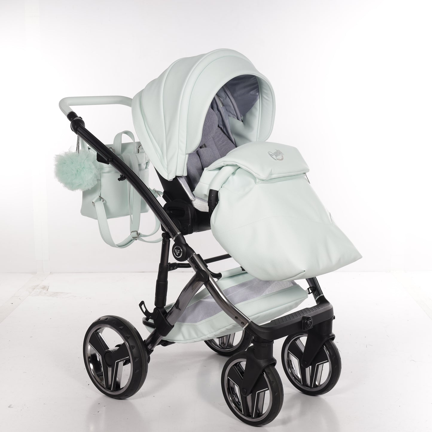 Junama NEW CANDY 2 in 1 , prams and stroller, MINT