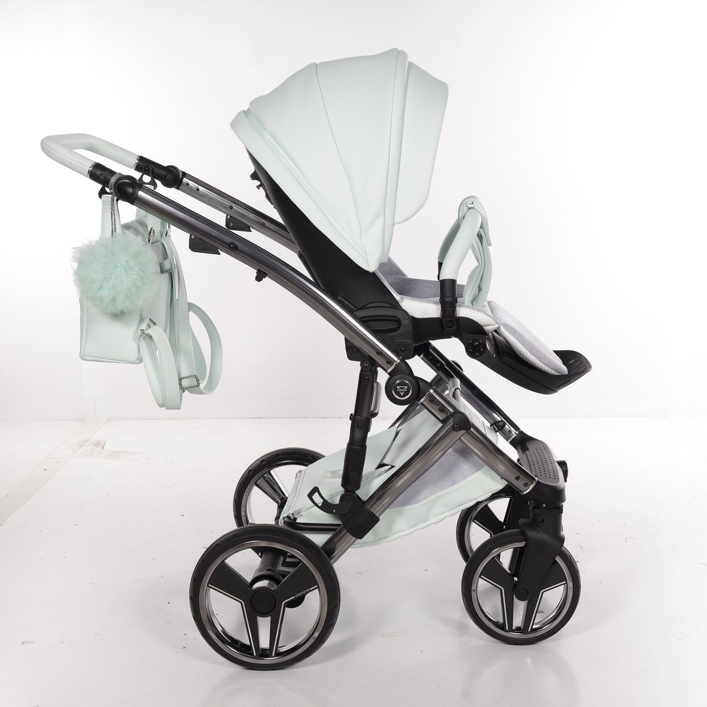 Junama NEW CANDY 2 in 1 , prams and stroller, MINT