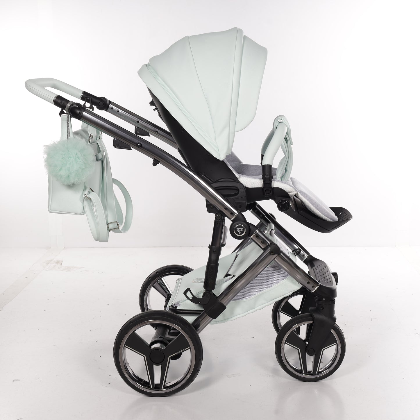 Junama NEW CANDY 2 in 1 , prams and stroller, MINT