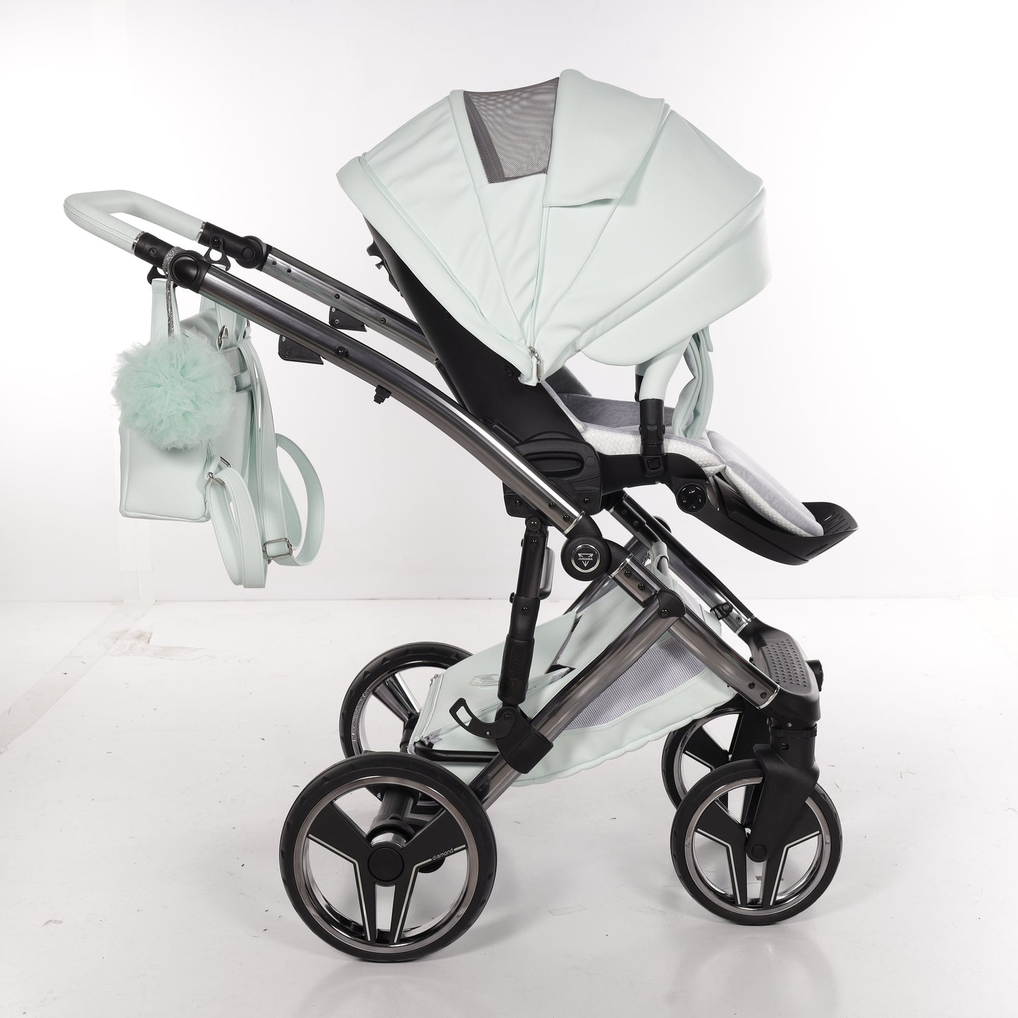 Junama NEW CANDY 2 in 1 , prams and stroller, MINT