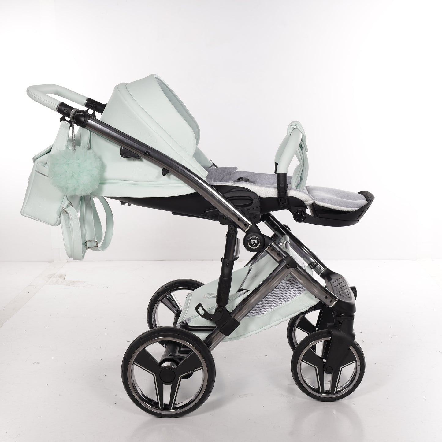 Junama NEW CANDY 2 in 1 , prams and stroller, MINT