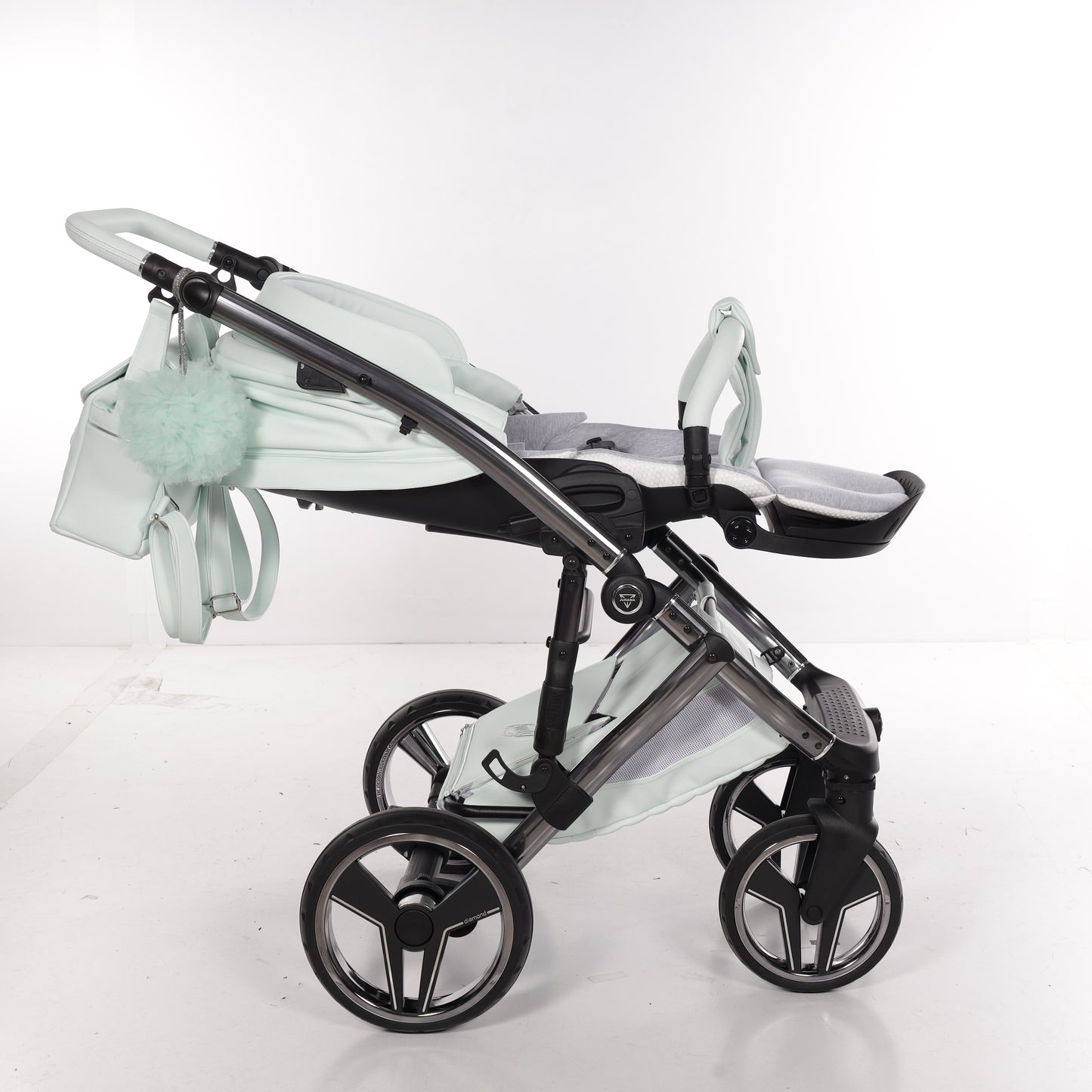Junama NEW CANDY 2 in 1 , prams and stroller, MINT