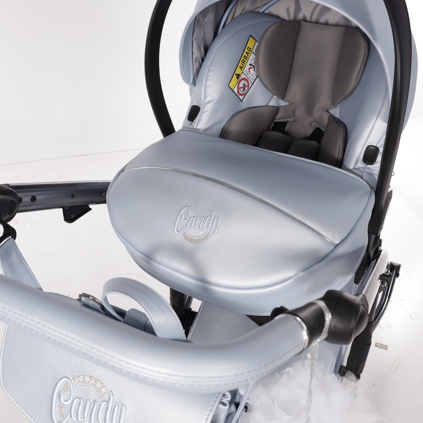 Junama NEW CANDY 2 in 1 , prams and stroller, BLUE