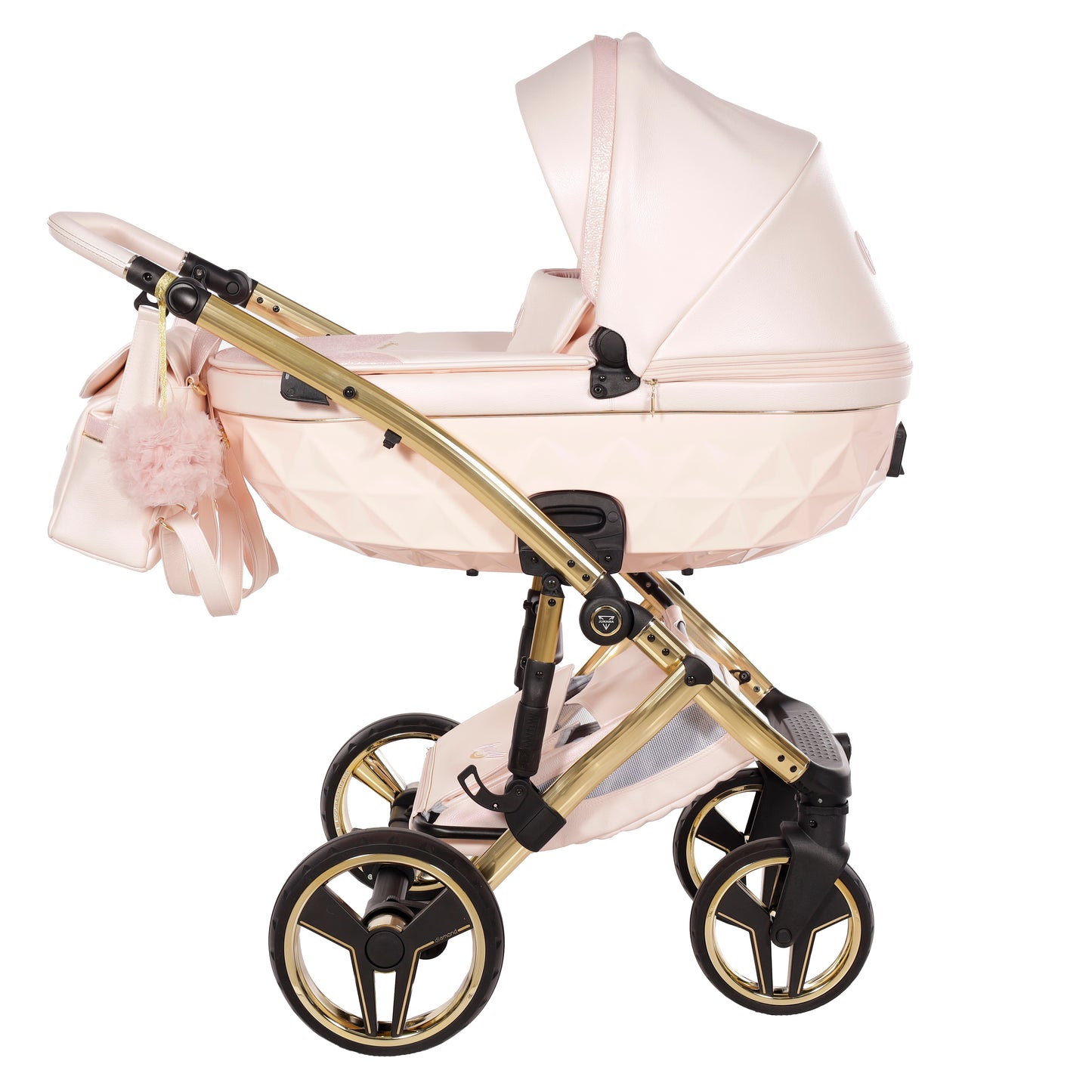 Junama NEW CANDY 2 in 1 , prams and stroller, PEARL