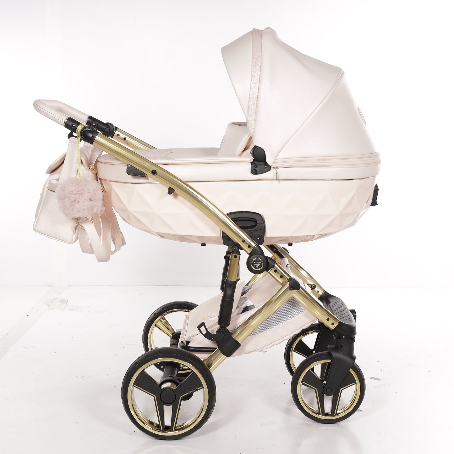 Junama NEW CANDY 2 in 1 , prams and stroller, PEARL