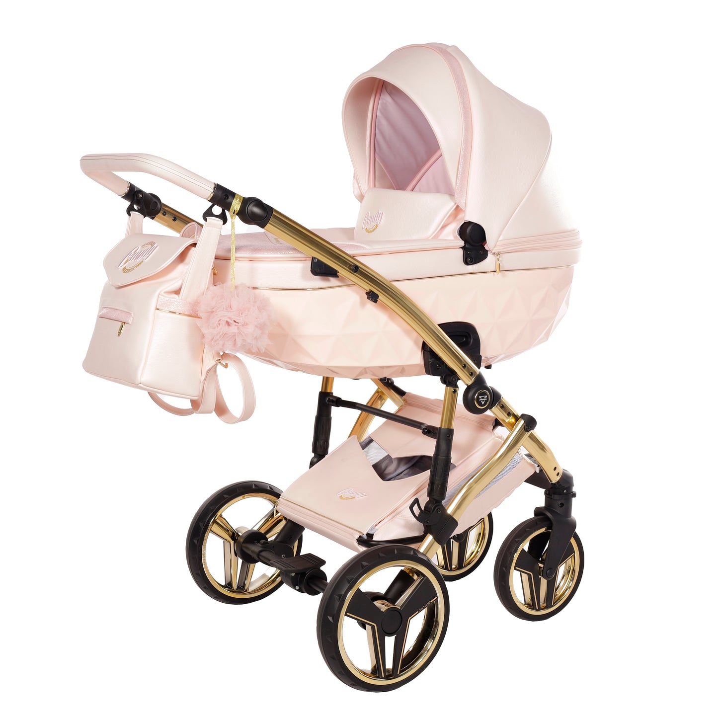 Junama NEW CANDY 2 in 1 , prams and stroller, PEARL