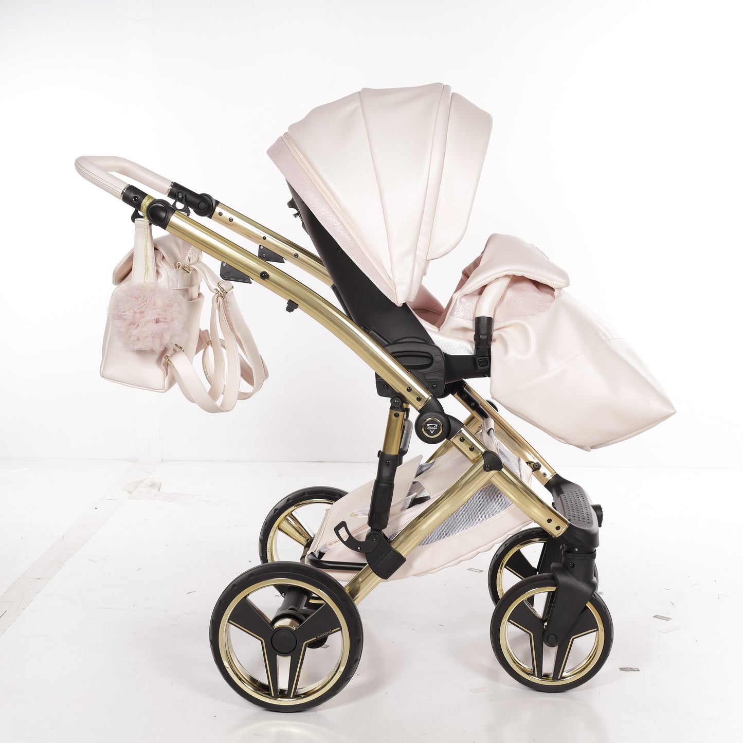 Junama NEW CANDY 2 in 1 , prams and stroller, PEARL
