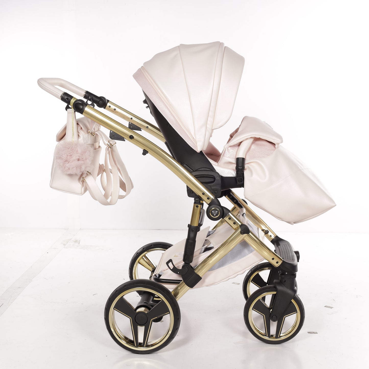 Junama NEW CANDY 2 in 1 , prams and stroller, PEARL