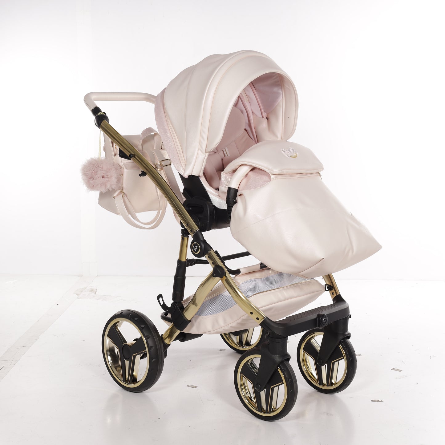 Junama NEW CANDY 2 in 1 , prams and stroller, PEARL