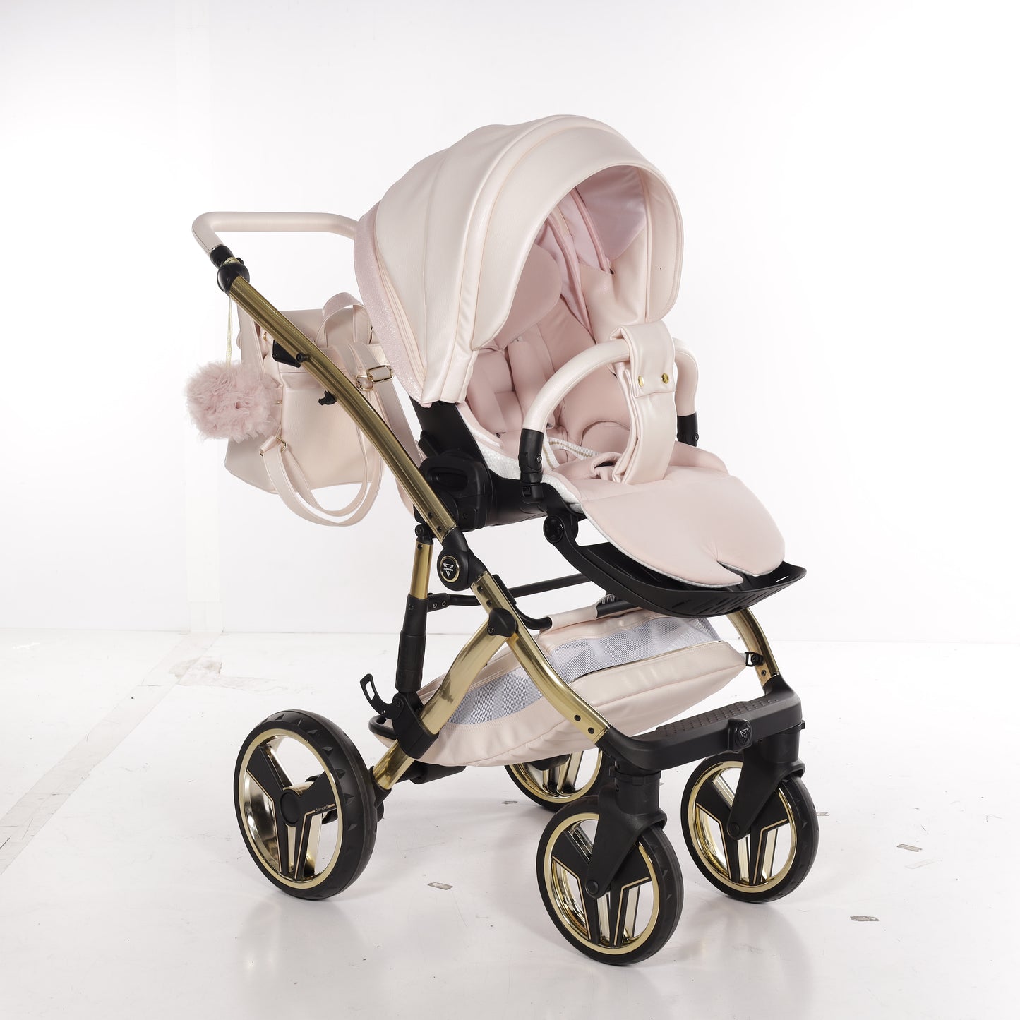 Junama NEW CANDY 2 in 1 , prams and stroller, PEARL