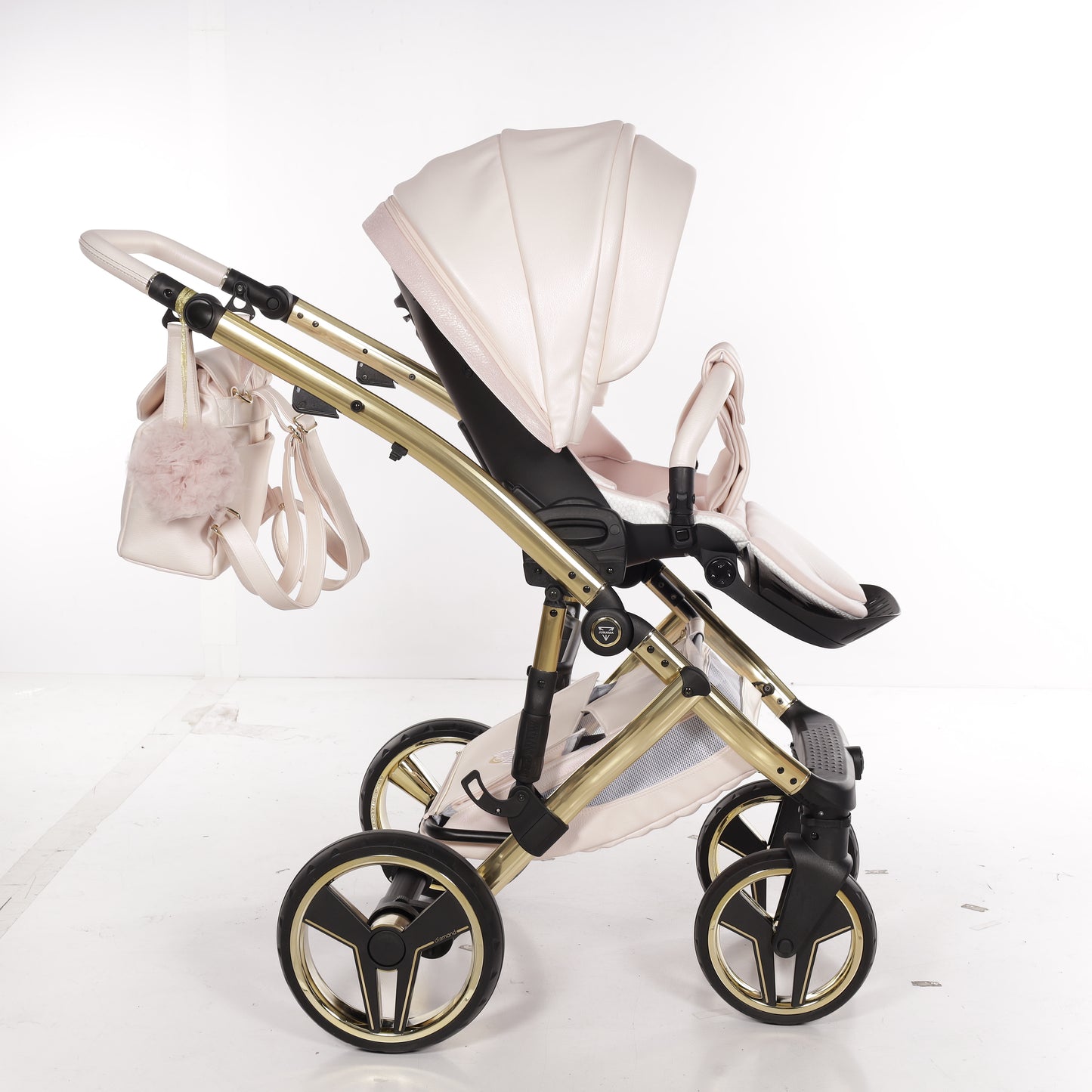 Junama NEW CANDY 2 in 1 , prams and stroller, PEARL