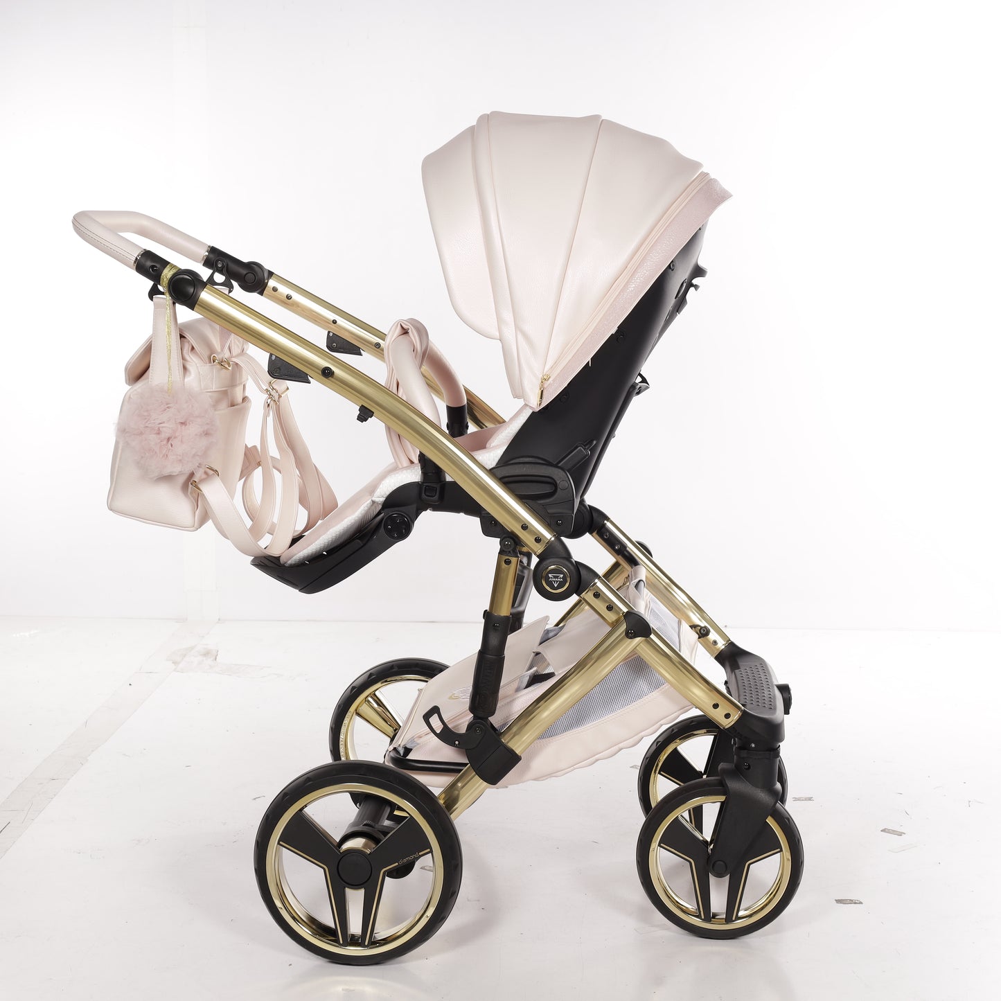 Junama NEW CANDY 2 in 1 , prams and stroller, PEARL