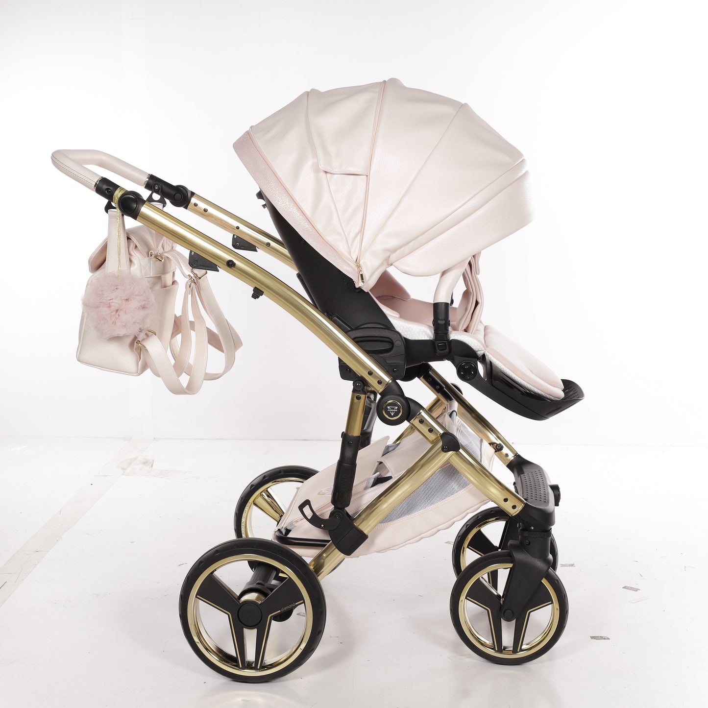 Junama NEW CANDY 2 in 1 , prams and stroller, PEARL