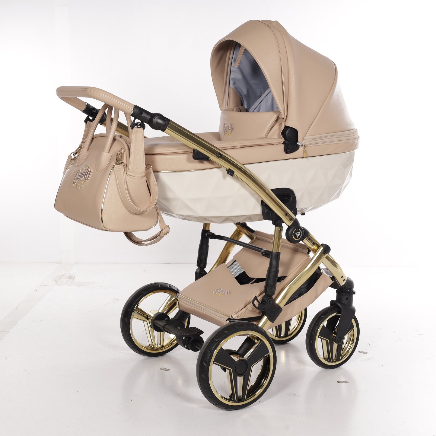 Junama NEW CANDY 2 in 1 , prams and stroller, BEIGE