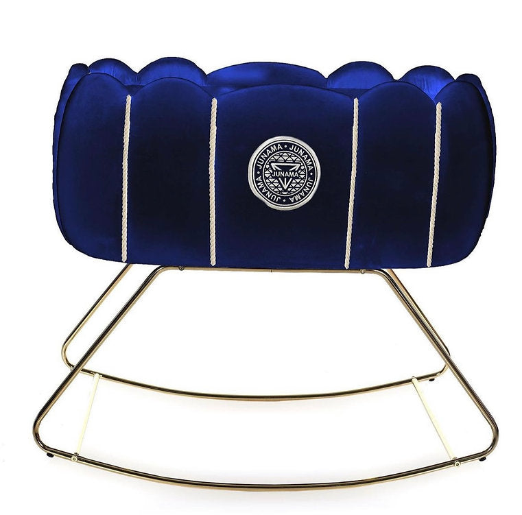 Junama Cribs Tulipan - BLUE and GOLD
