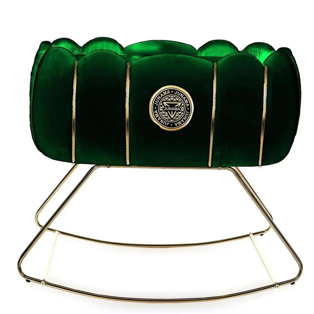 Junama Cribs Tulipan - GREEN and GOLD
