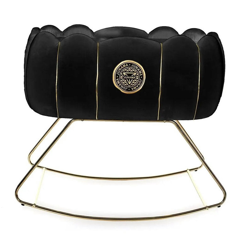 Junama Cribs Tulipan - BLACK and GOLD