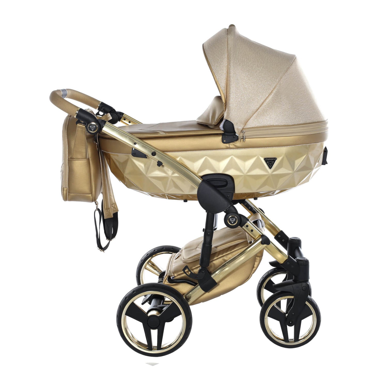 Junama DOLCE 2 in 1 , prams and stroller, GOLD