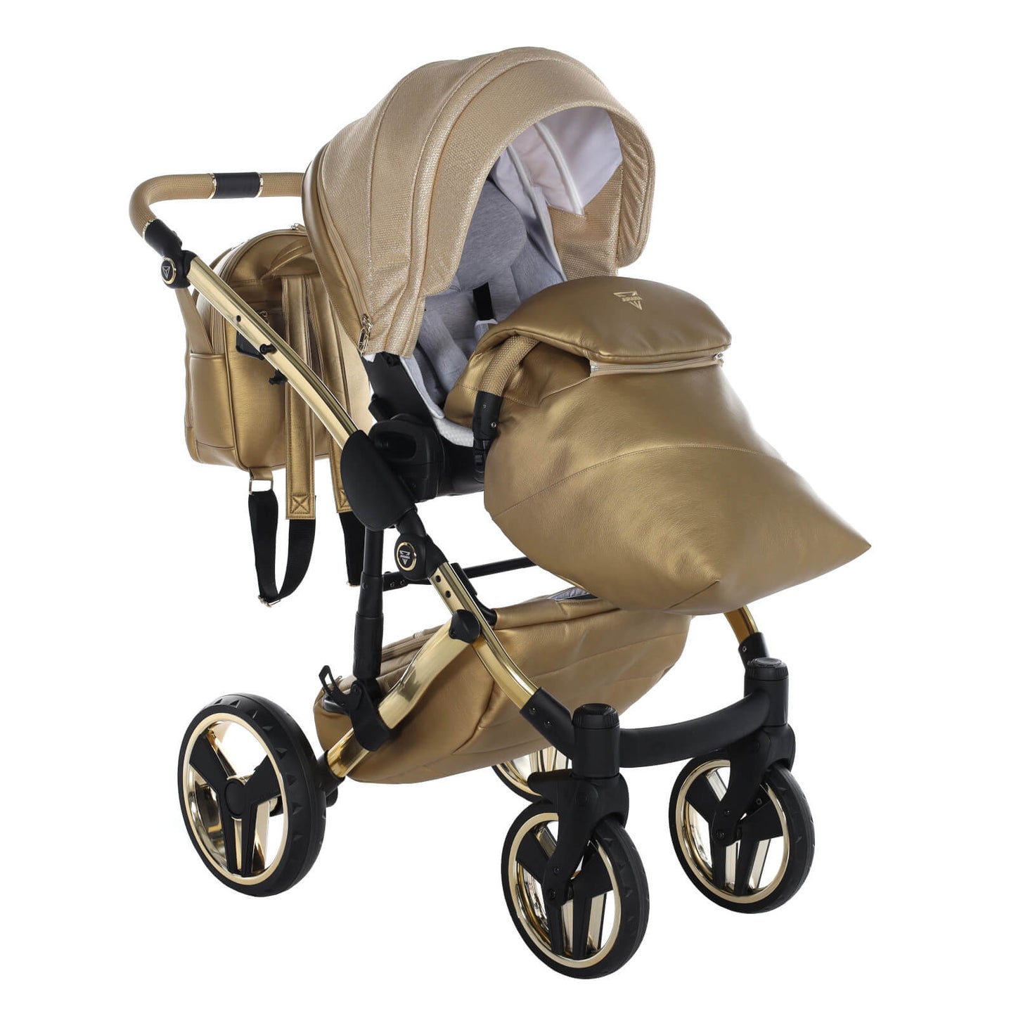 Junama DOLCE 2 in 1 , prams and stroller, GOLD