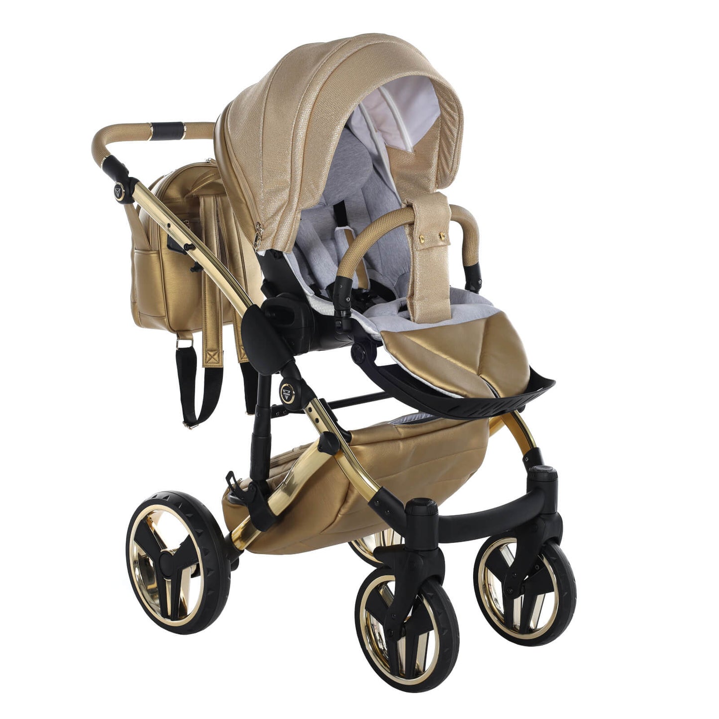 Junama DOLCE 2 in 1 , prams and stroller, GOLD